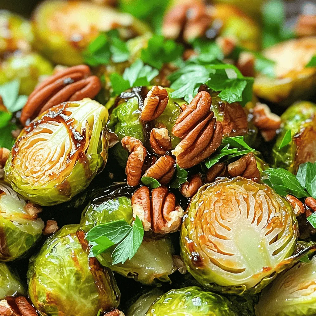 Maple Glazed Brussels Sprouts Flavorful Side Dish