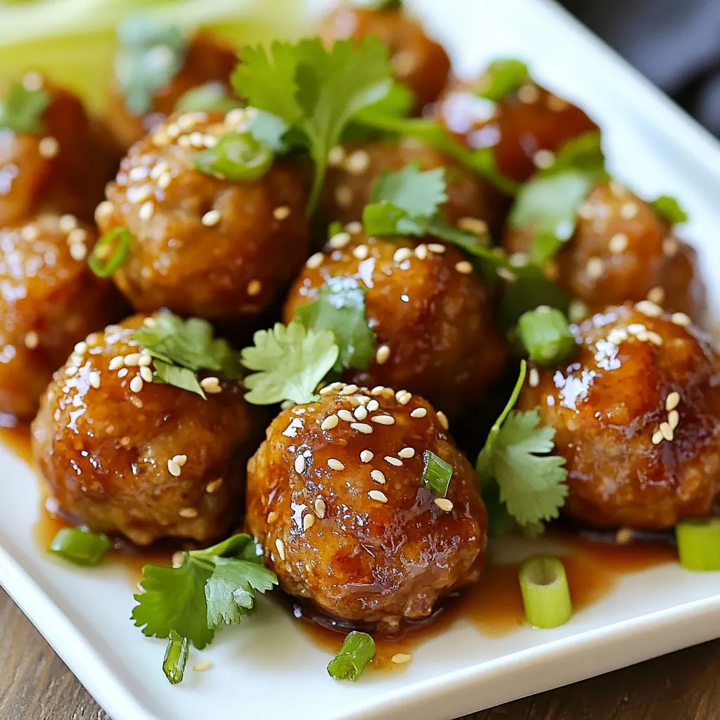 Teriyaki Glazed Meatballs Flavorful and Easy Recipe