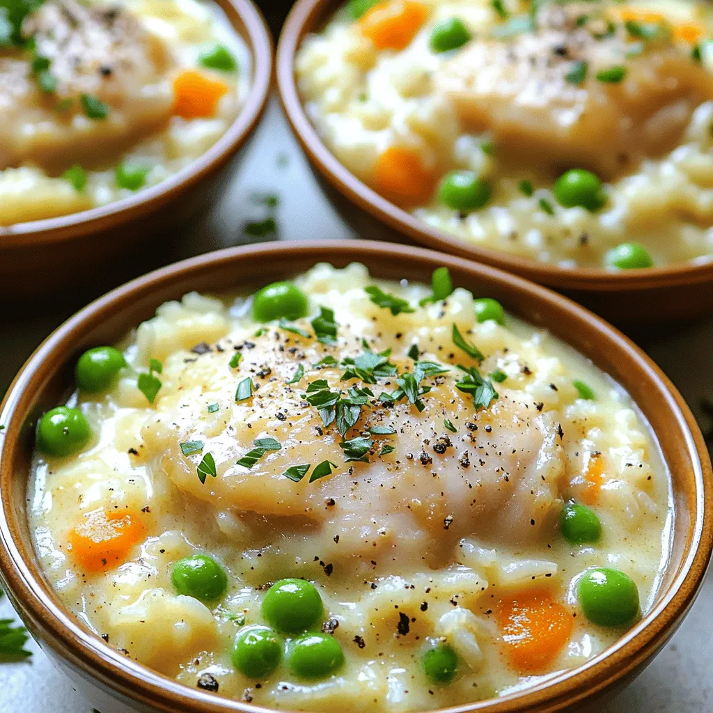 Instant Pot Creamy Chicken and Rice Irresistible Meal