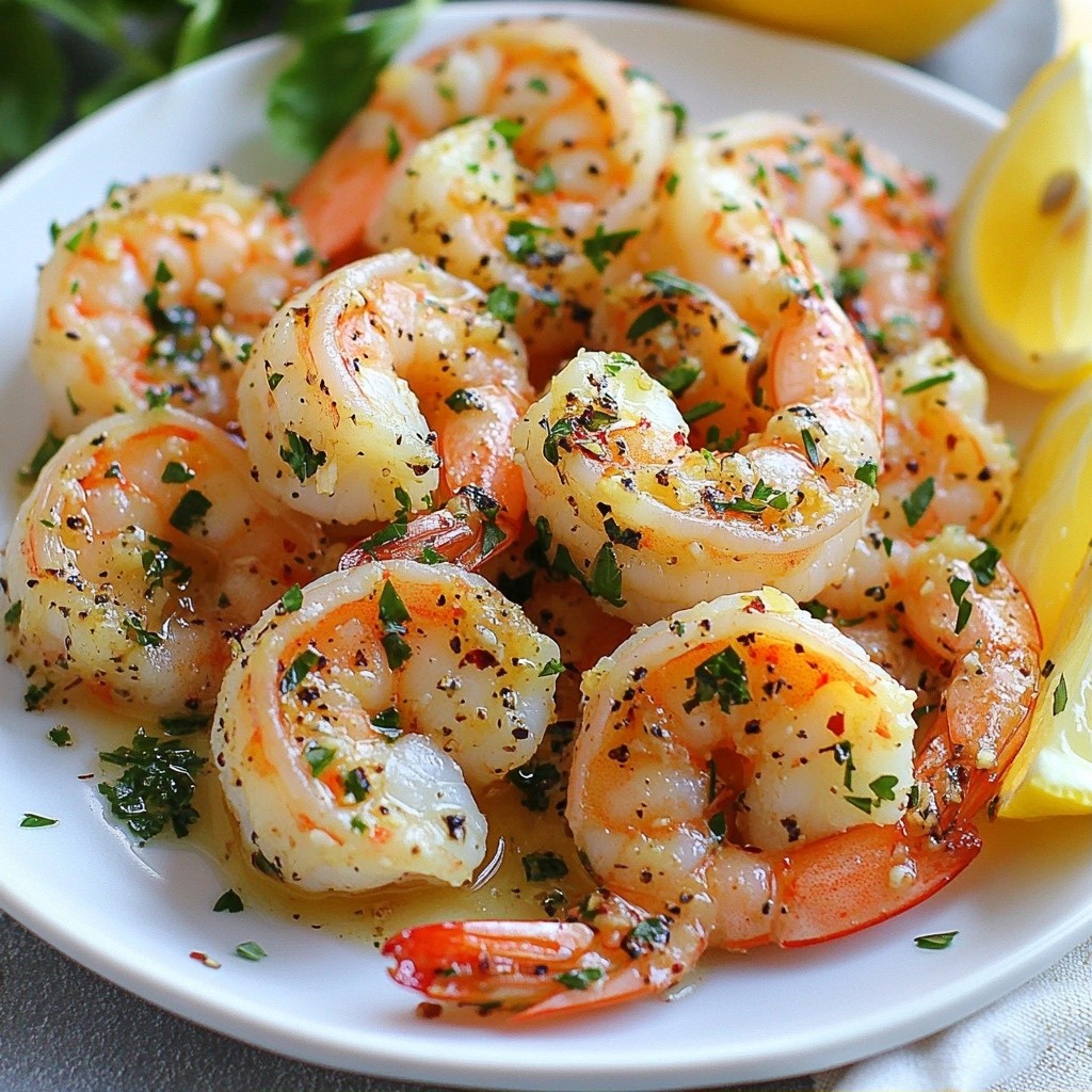 Flavorful dinner Lemon Garlic Herb Shrimp Delight