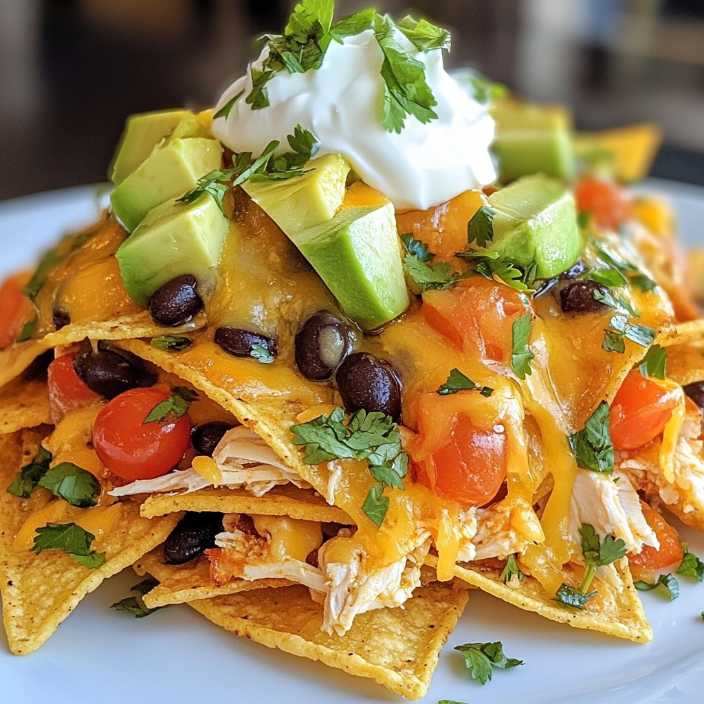 Honey Lime Chicken Nachos Flavorful Game Day Treat