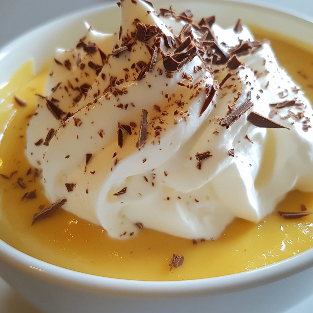 Creamy Butterscotch Pudding Delightful Homemade Treat