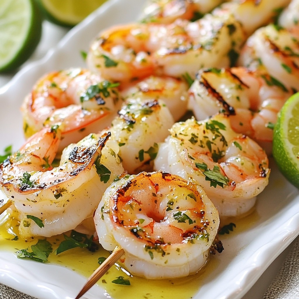Citrus Herb Grilled Shrimp Tasty and Simple Recipe