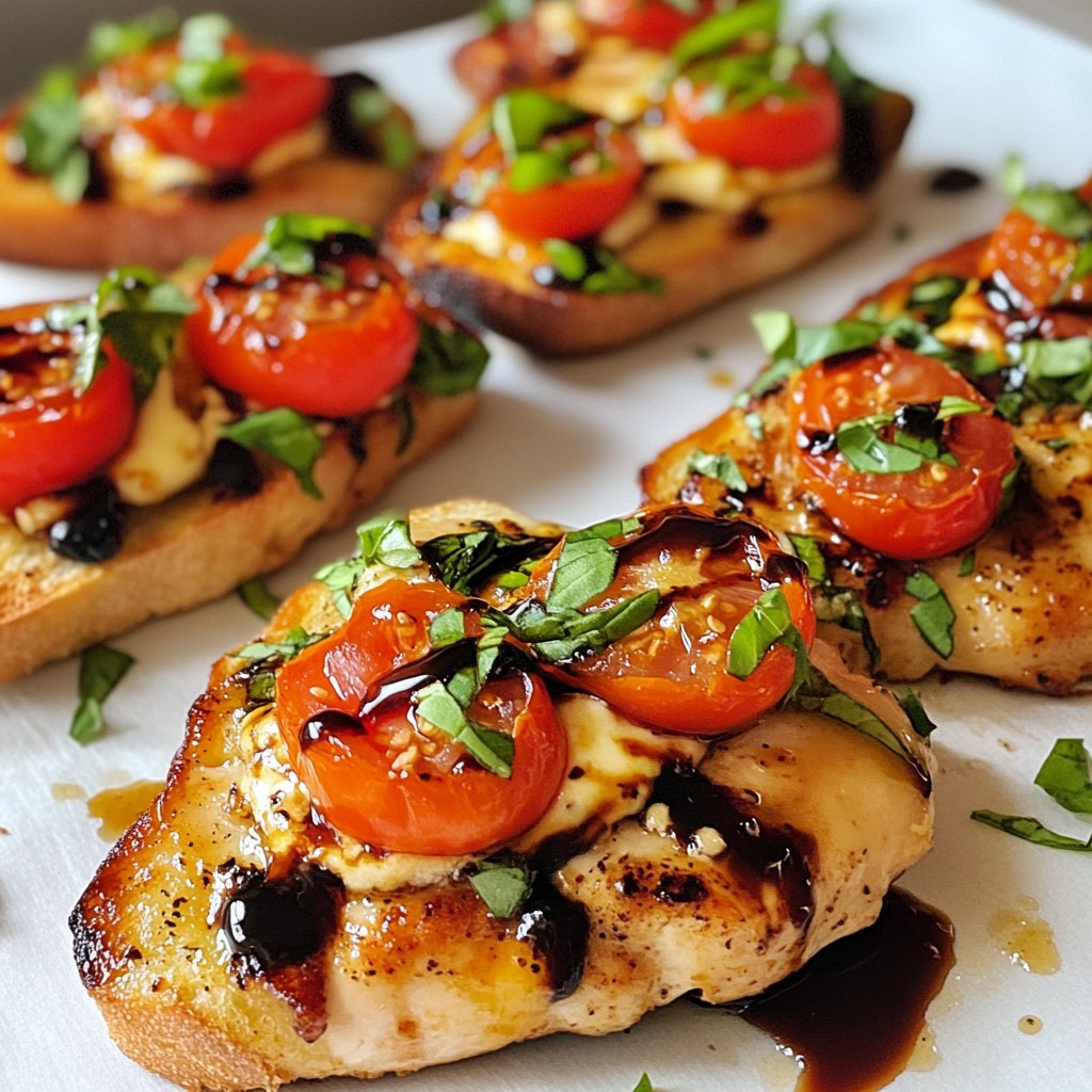 Tomato Basil Bruschetta Chicken Fresh and Flavorful Meal