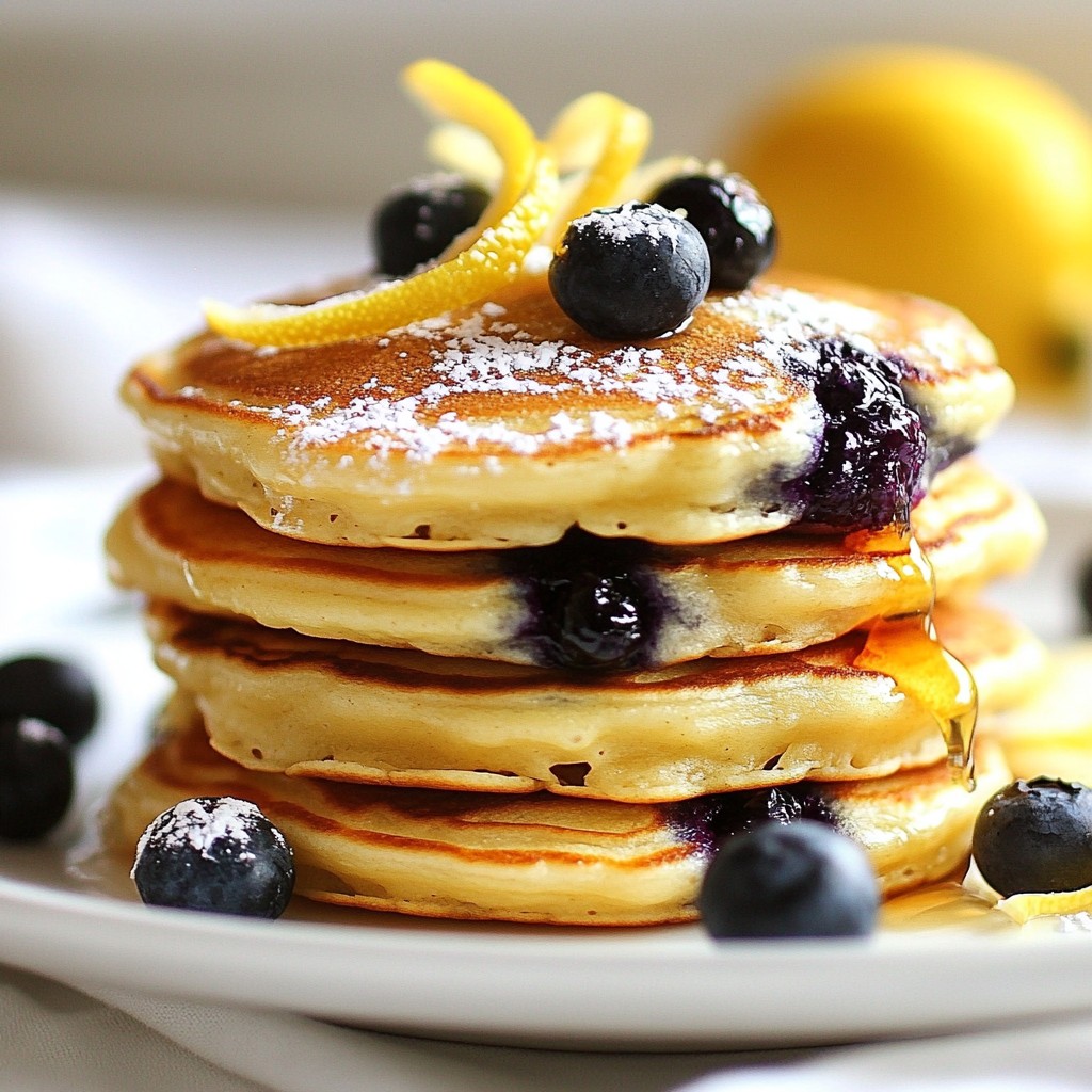 Blueberry Lemon Ricotta Pancakes Perfect Start to Day