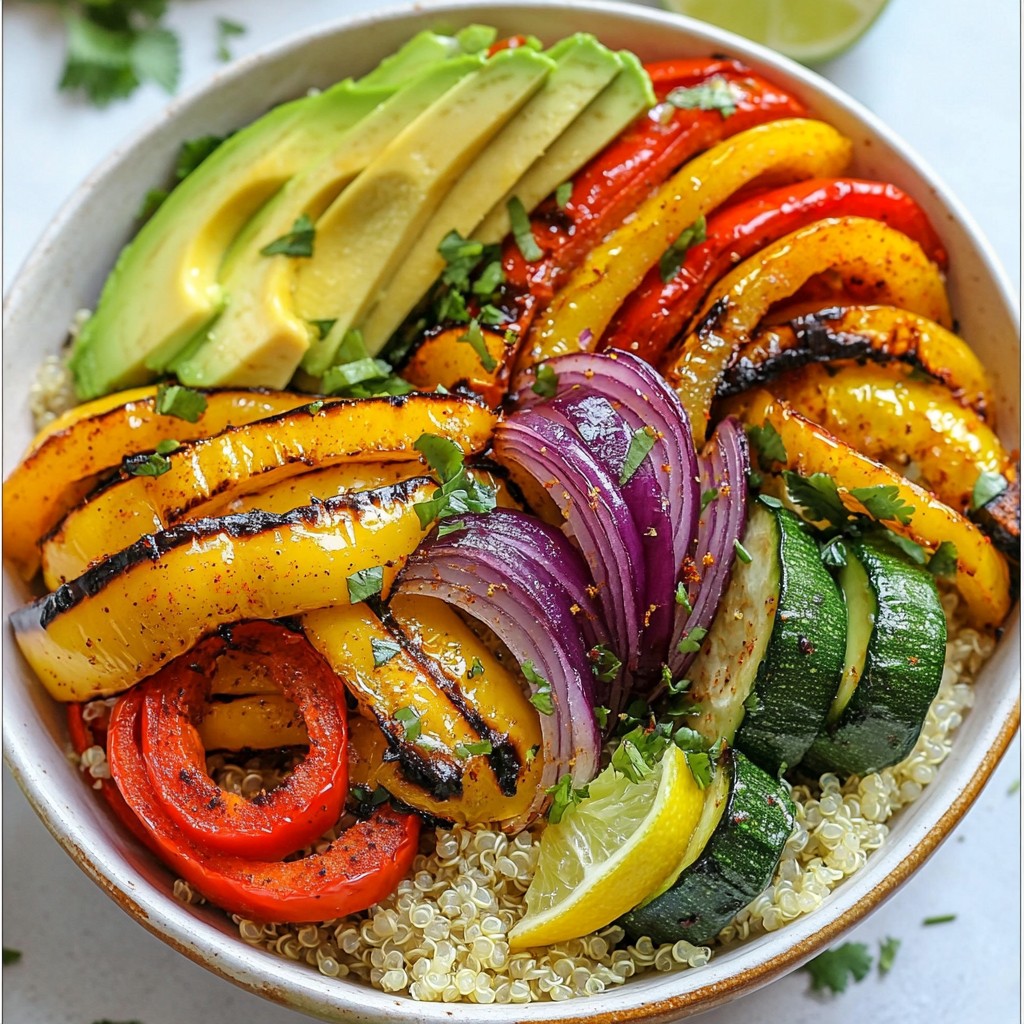 Roasted Veggie Fajita Bowls Packed with Flavor