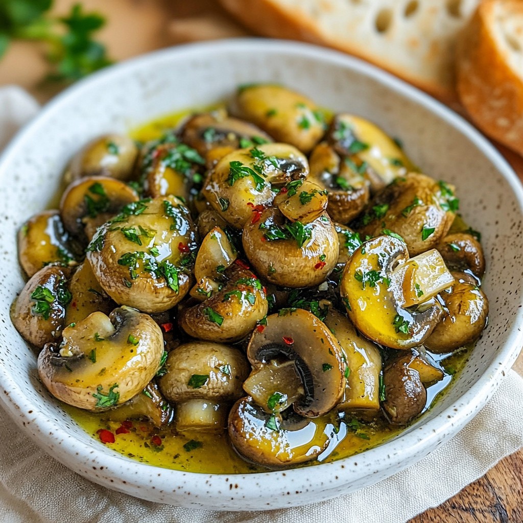 Garlic Butter Mushrooms Easy Flavorful Side Dish