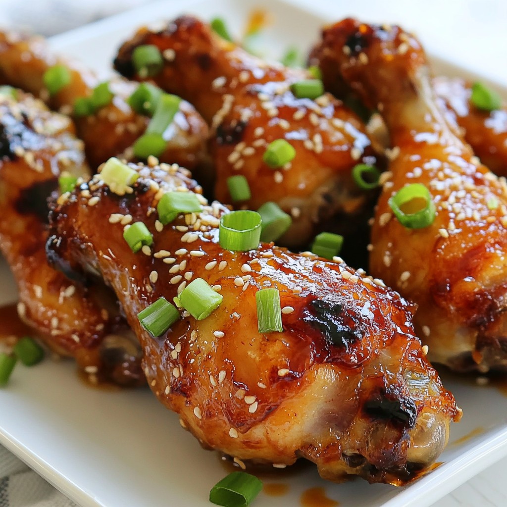 Spicy Honey Garlic Drumsticks Easy and Flavorful Dish