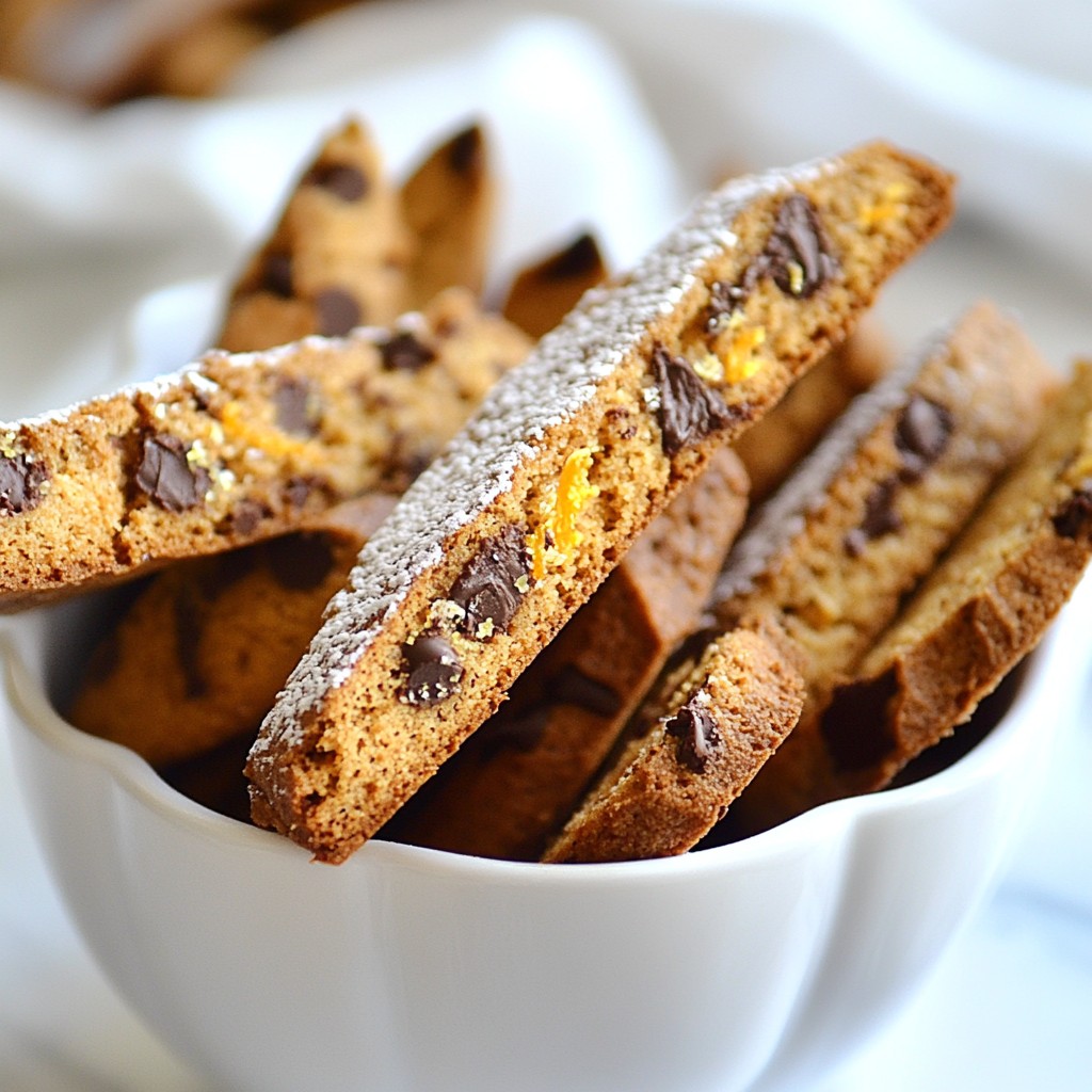 Chocolate Orange Biscotti Delightful and Easy Recipe