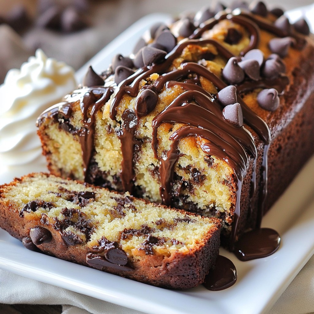 Chocolate Peanut Butter Banana Bread Delight Recipe