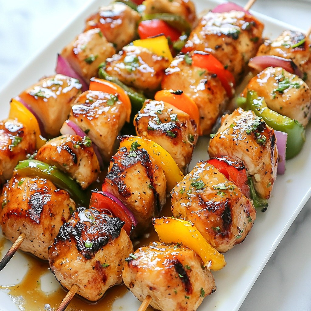 Honey Lime Chicken Skewers Flavorful and Easy Recipe