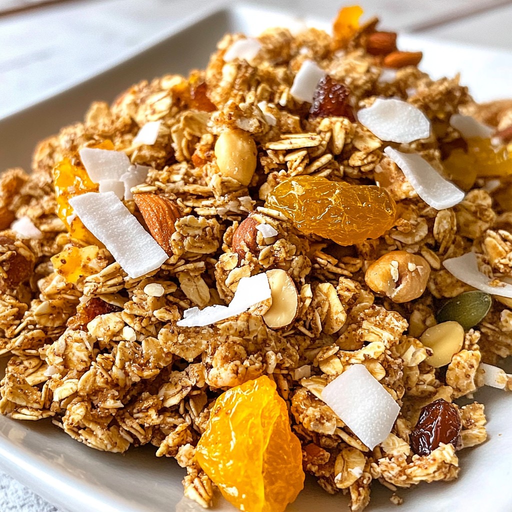 Crunchy Honey Granola Clusters Easy and Delicious Recipe