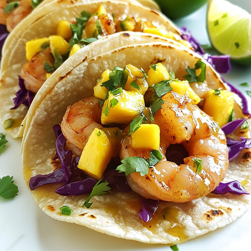 Coconut Lime Shrimp Tacos Flavorful Beach Treat