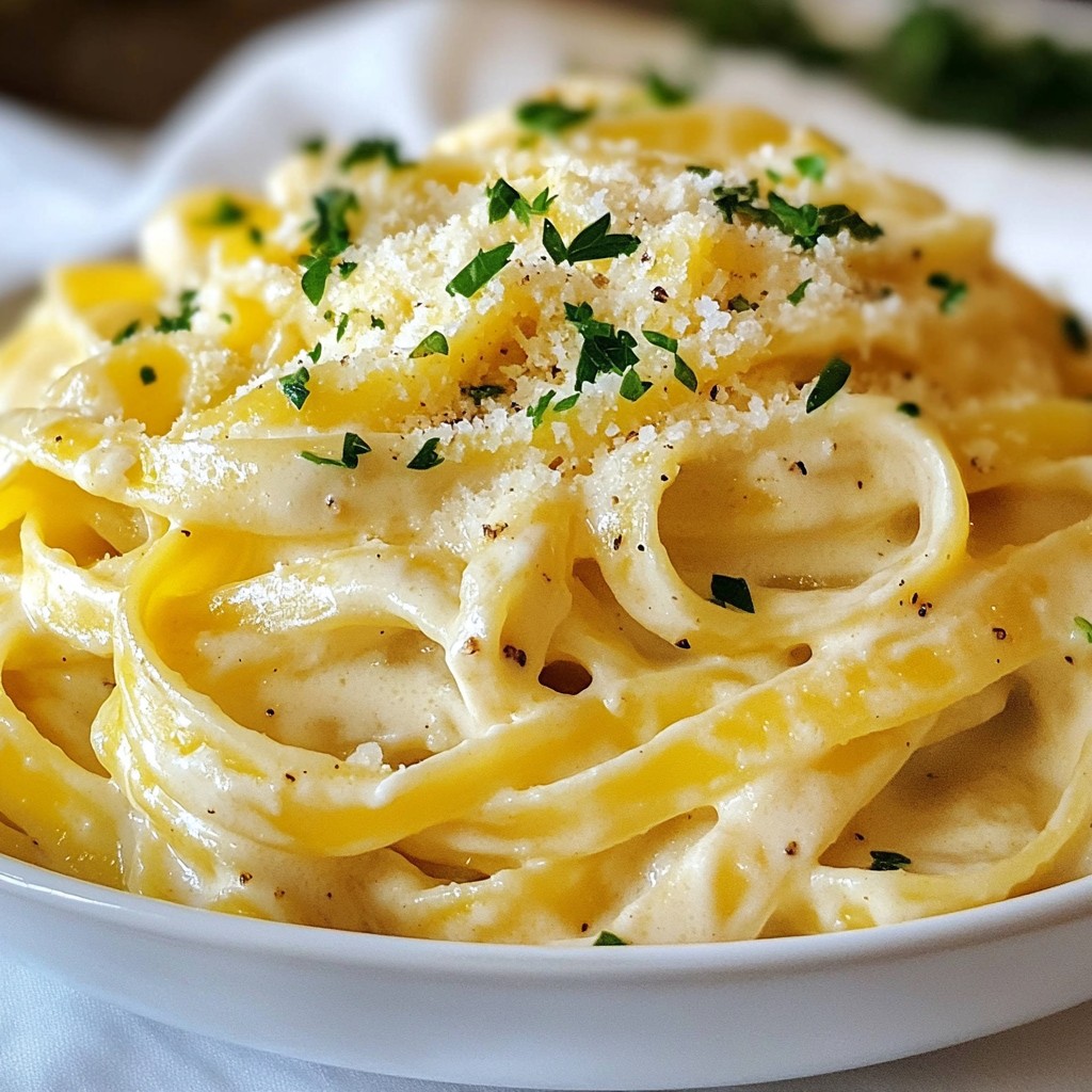 Creamy Roasted Garlic Alfredo Quick and Tasty Recipe