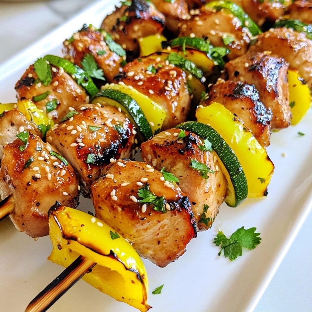 Savory Dinner Honey Soy Chicken Skewers Recipe Guide
