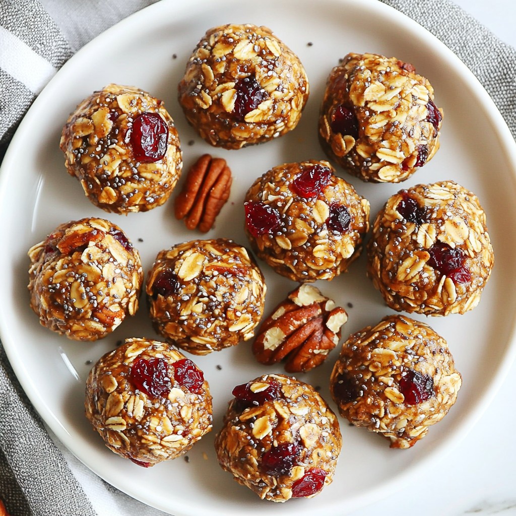 Cranberry Pecan Energy Bites Healthy Snack Choice
