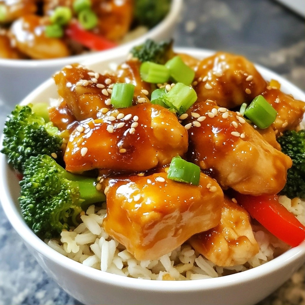 Meal Prep Dinner Honey Ginger Chicken Bowls Delight