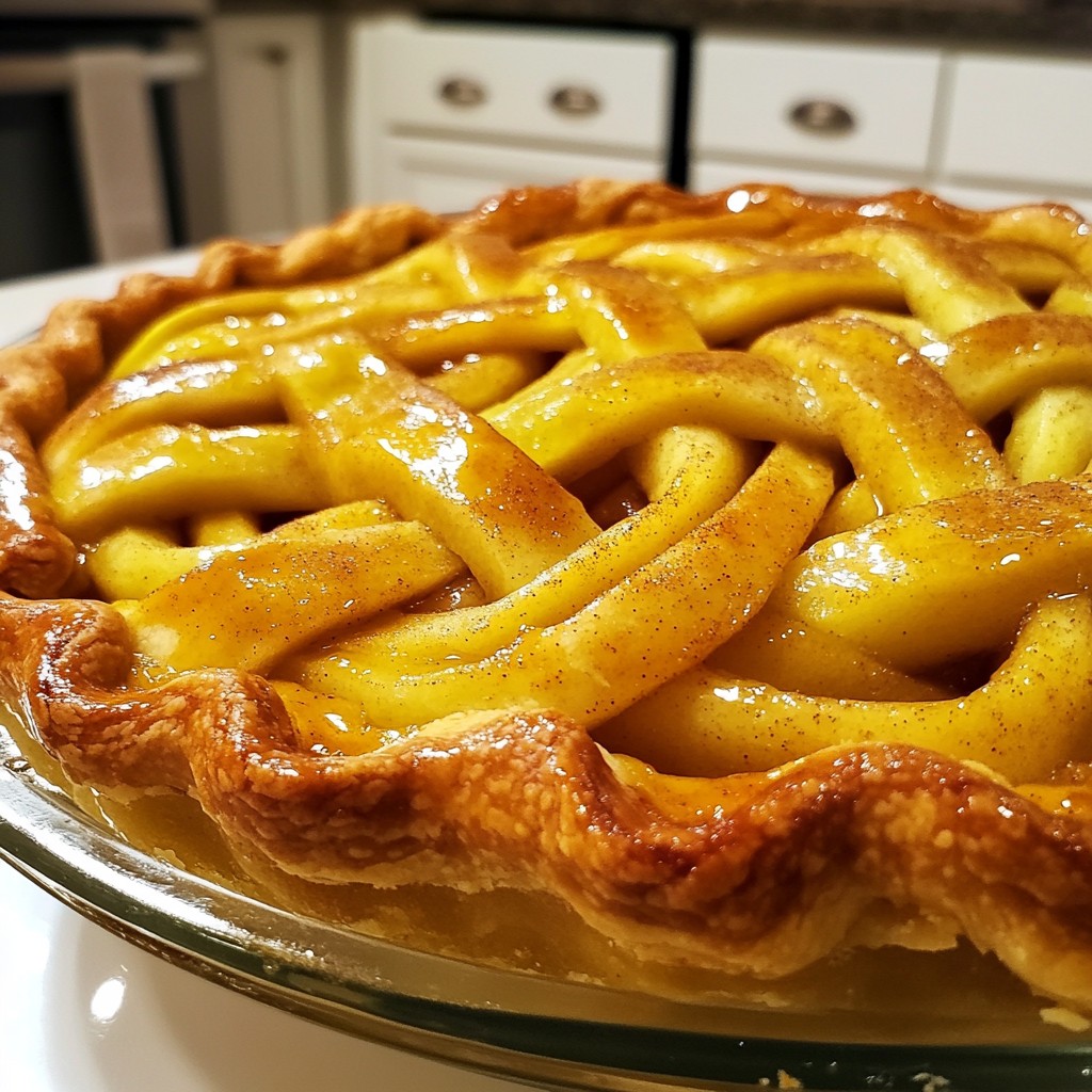 Cinnamon Roll Apple Pie Delightful and Easy Recipe