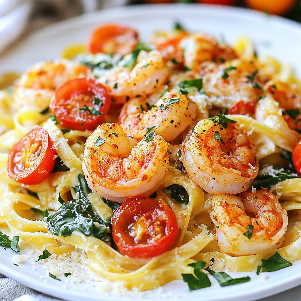 Creamy Cajun Shrimp Pasta Quick and Tasty Meal
