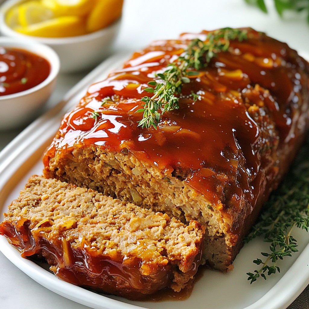 Maple Glazed Turkey Meatloaf Easy and Tasty Recipe