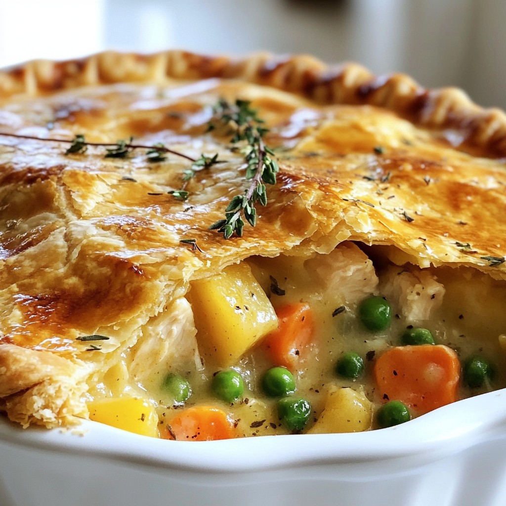 Comforting Family Dinner Chicken Pot Pie Recipe