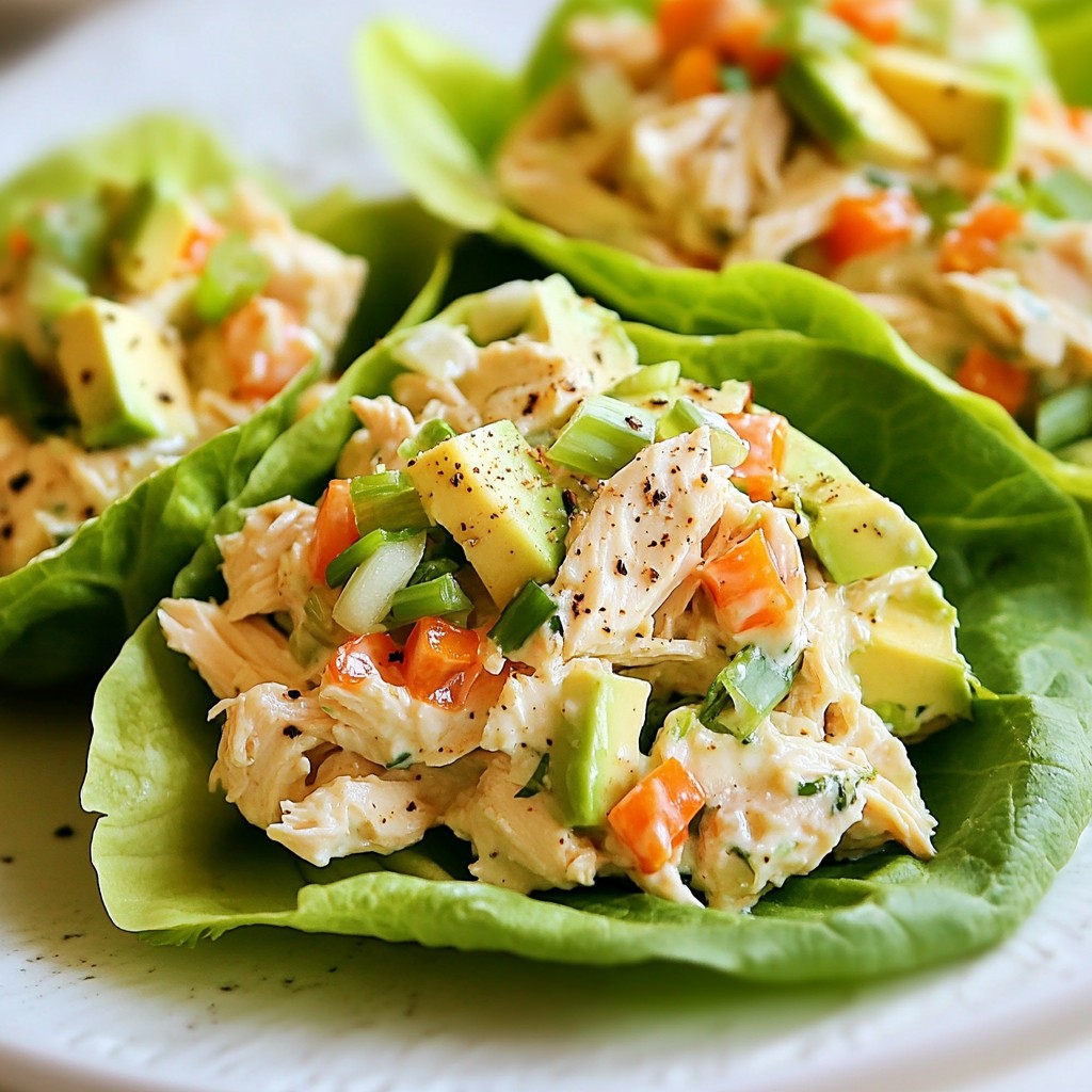 Savory Dinner Rotisserie Chicken Salad Wraps Delight