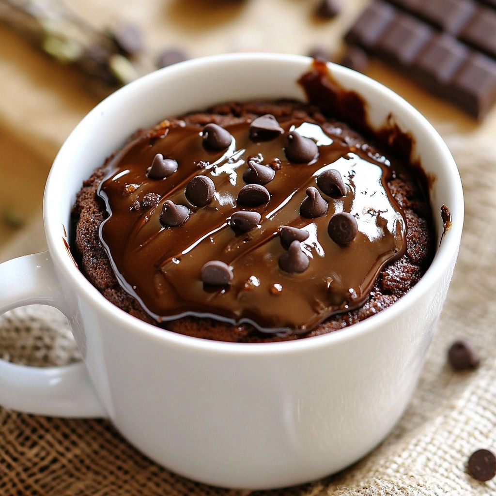 Chocolate Espresso Mug Cake Rich and Easy Recipe