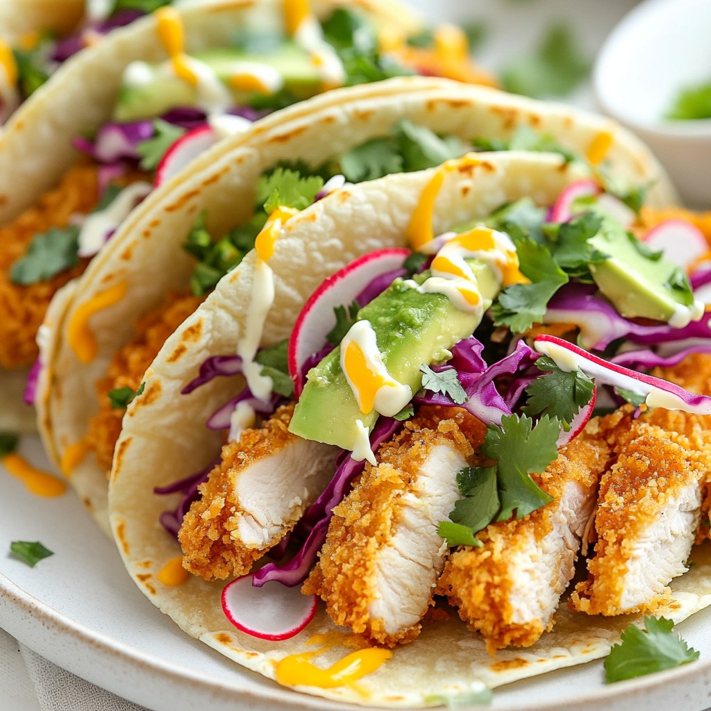 Spicy Chicken Katsu Tacos Flavorful and Easy Recipe