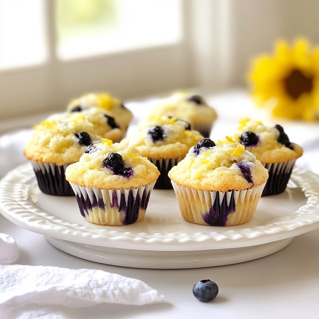 Lemon Blueberry Cheesecake Muffins Delightful Treat