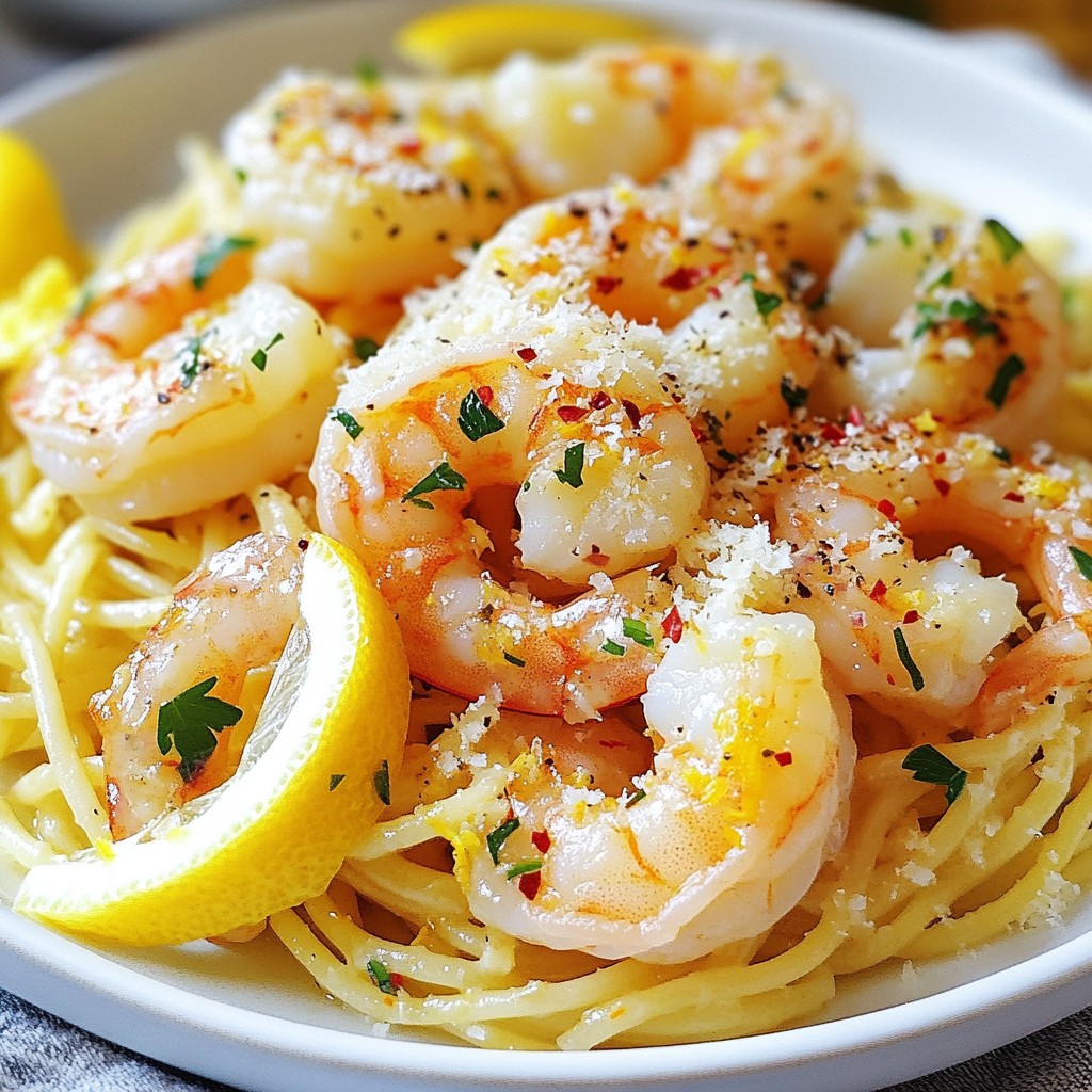 Lemon Garlic Shrimp Pasta Simple and Flavorful Meal