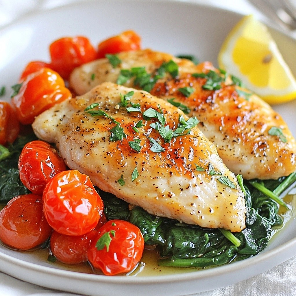 Speedy Dinner Lemon Pepper Chicken Skillet Delight