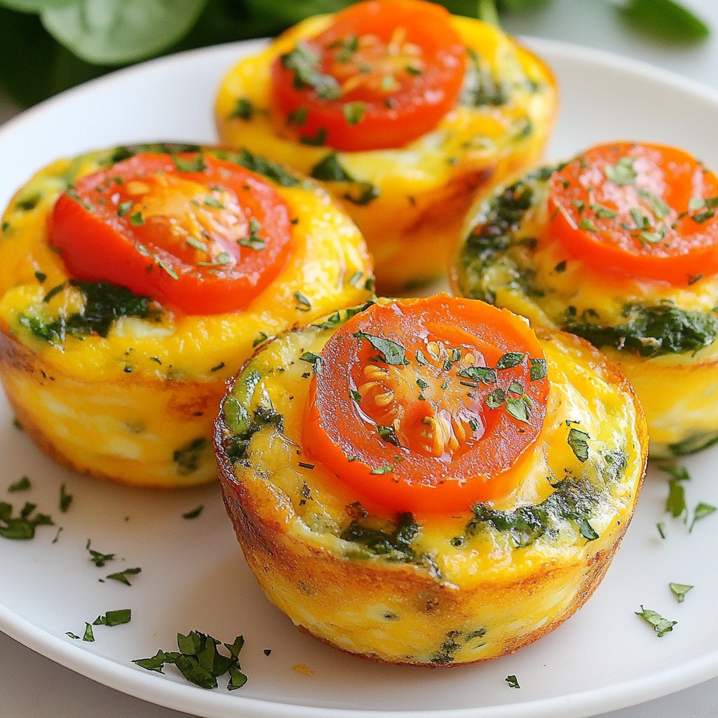 Veggie Loaded Egg Muffins Quick and Healthy Recipe