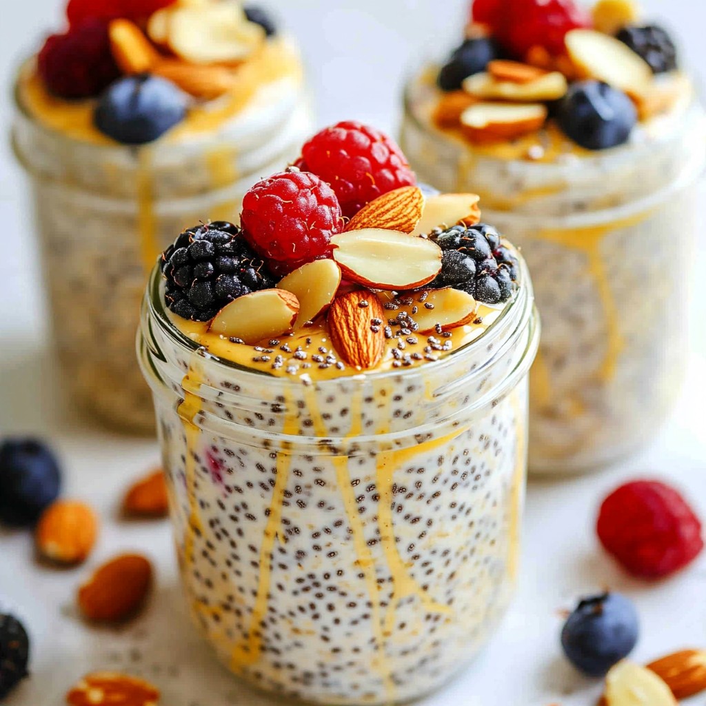 Vanilla Almond Overnight Oats Simple and Nourishing