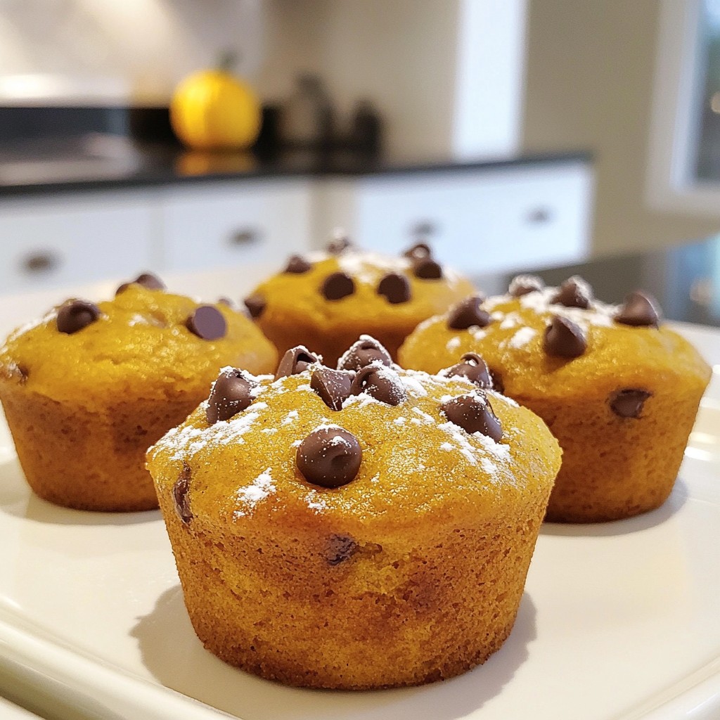 Pumpkin Chocolate Chip Muffins Tasty and Simple Recipe