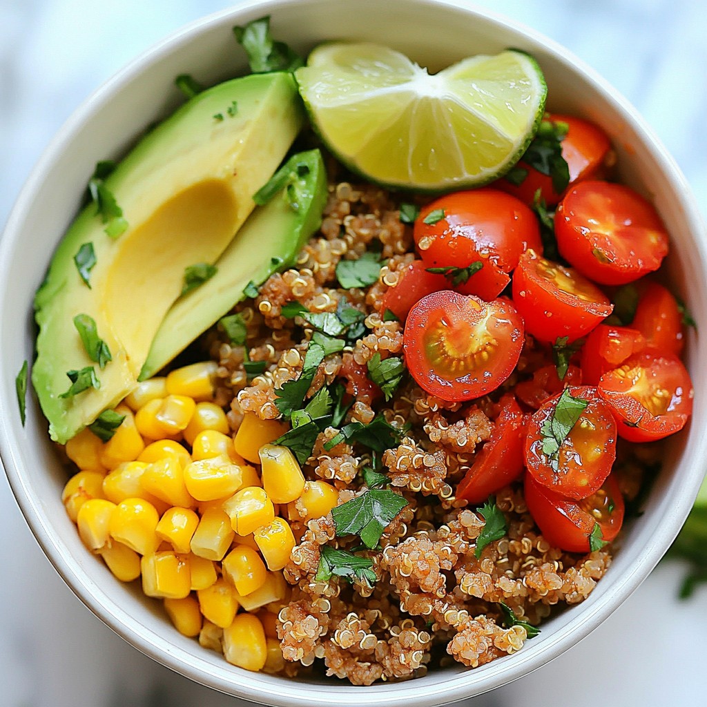 Prep-Ahead Dinner Turkey Quinoa Bowls Healthy Meal