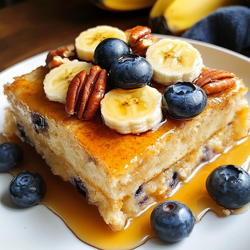 Maple Cinnamon Pancake Casserole Delightful Breakfast