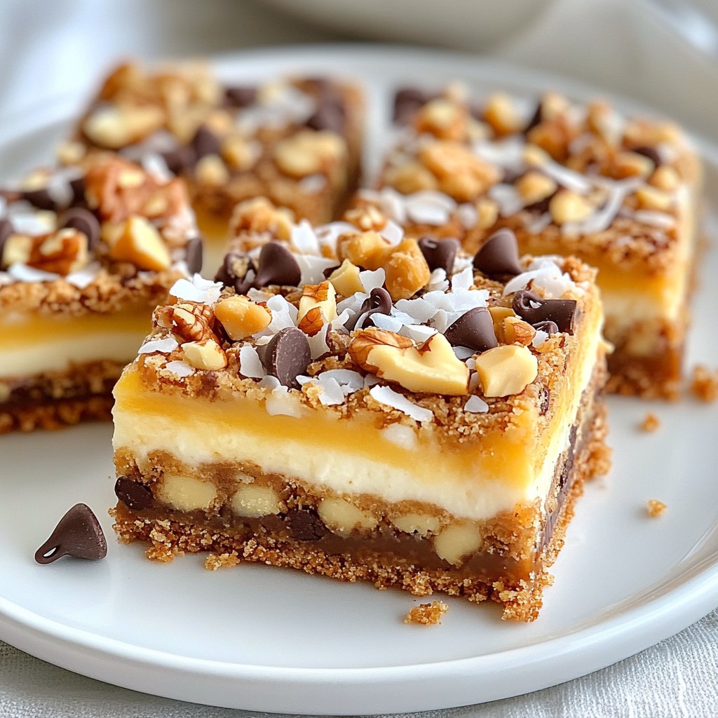 Coconut Caramel Magic Bars Irresistible and Easy Treat