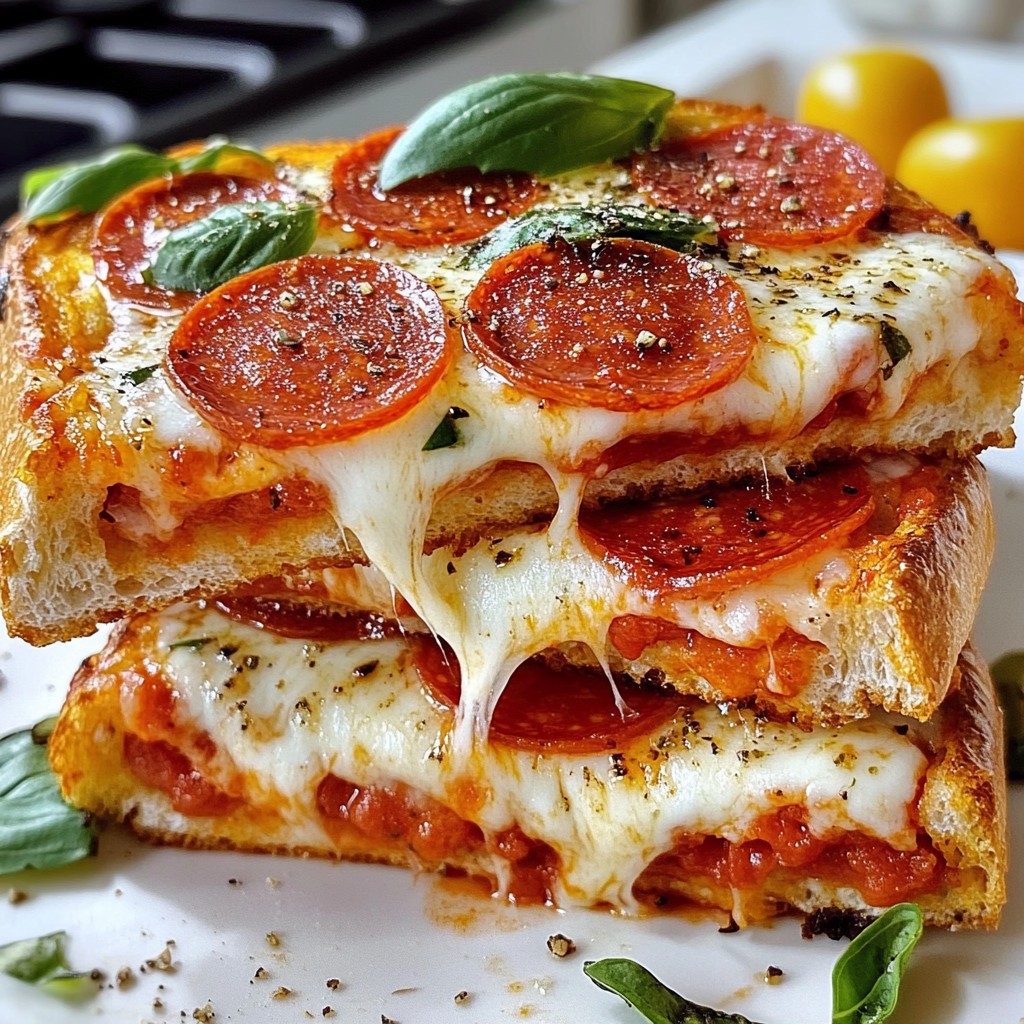 Pepperoni Pizza Panini Delightful and Simple Recipe