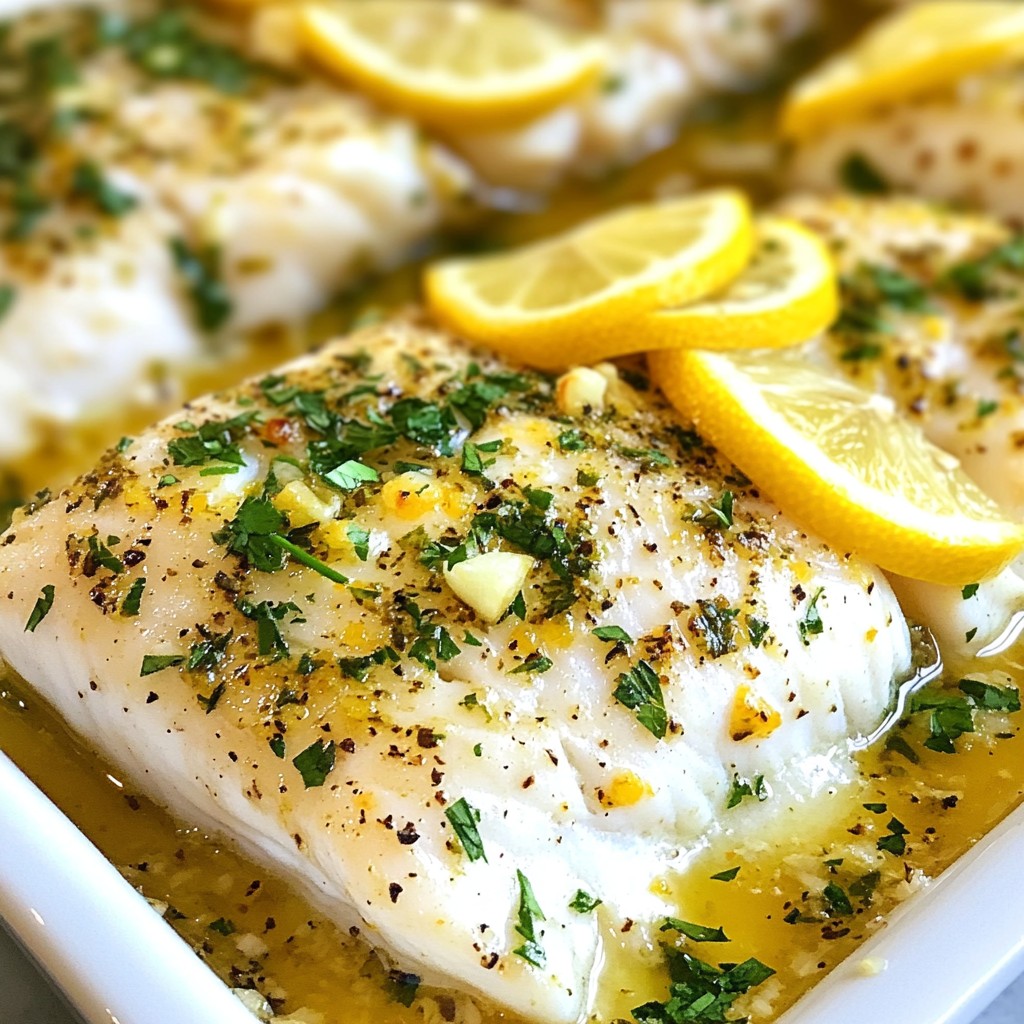 Lemon Herb Baked Cod Tasty and Healthy Delight