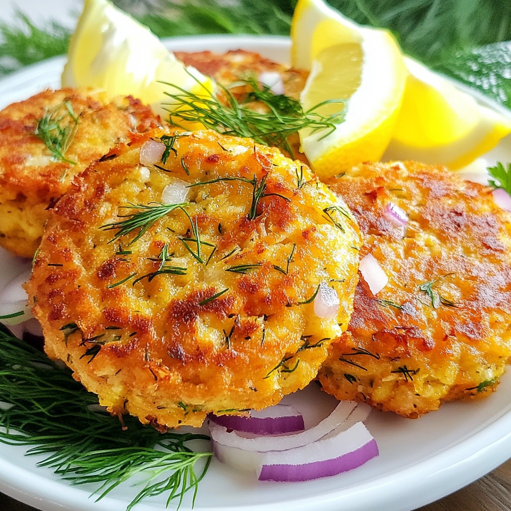 Lemon Dill Salmon Patties Simple and Tasty Recipe