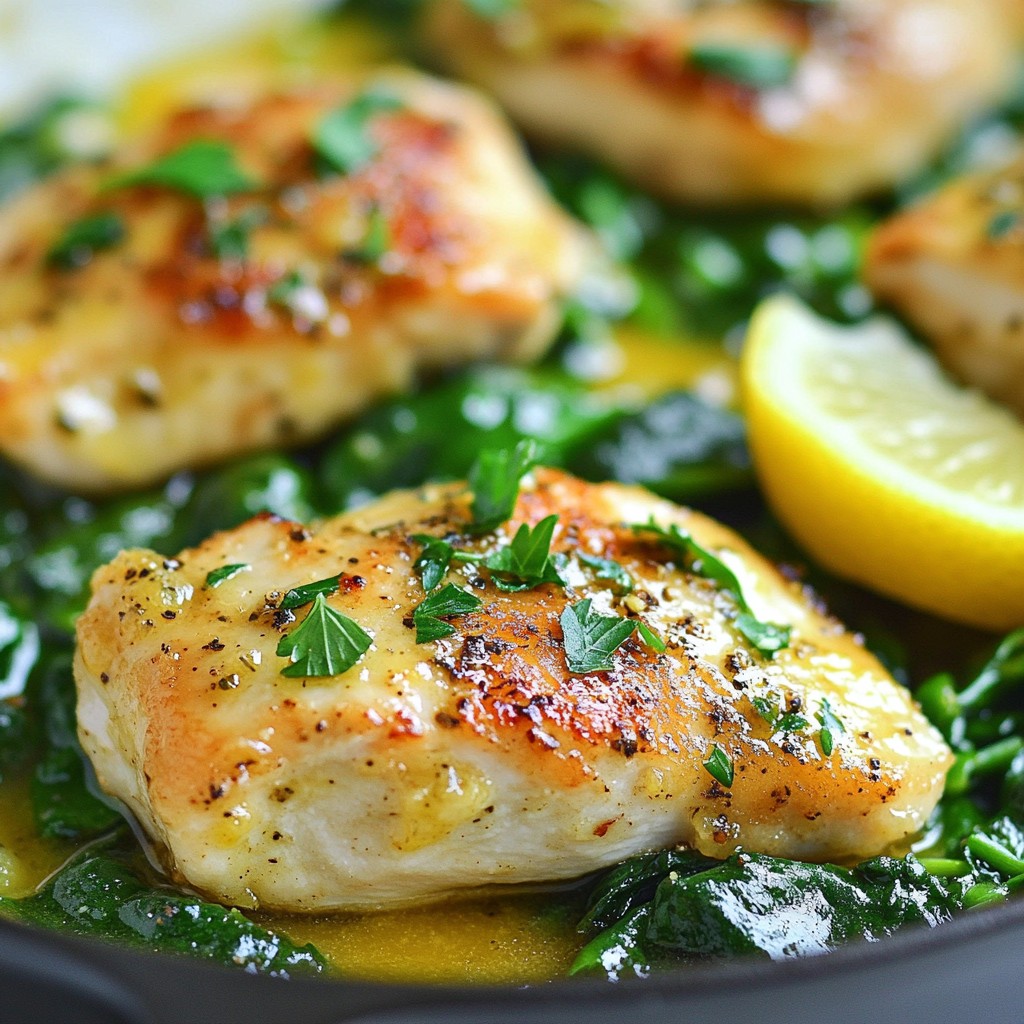 Quick Dinner Lemon Dijon Chicken Skillet Recipe