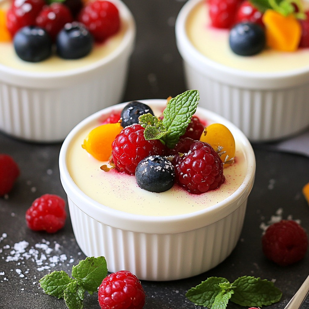 Vanilla Bean Panna Cotta Simple and Creamy Delight