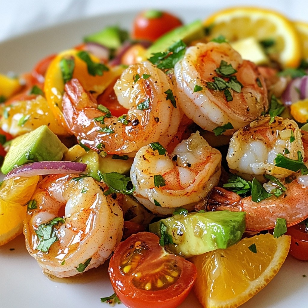 Citrus Shrimp Avocado Salad Fresh and Simple Delight