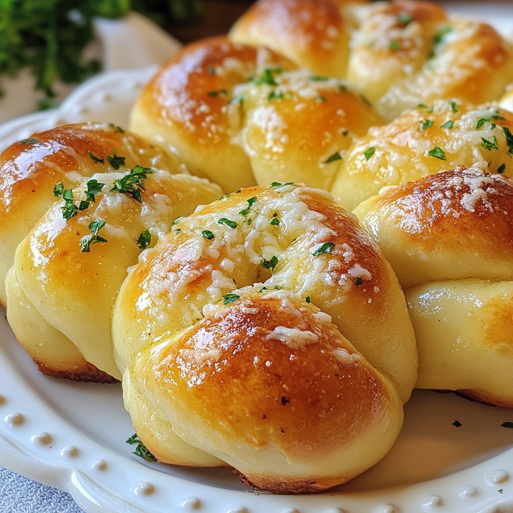 Garlic Butter Parmesan Knots Irresistible Flavor Blast