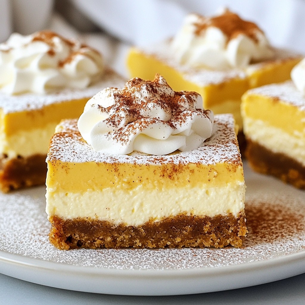 Gingerbread Cheesecake Bars Simple Holiday Delight