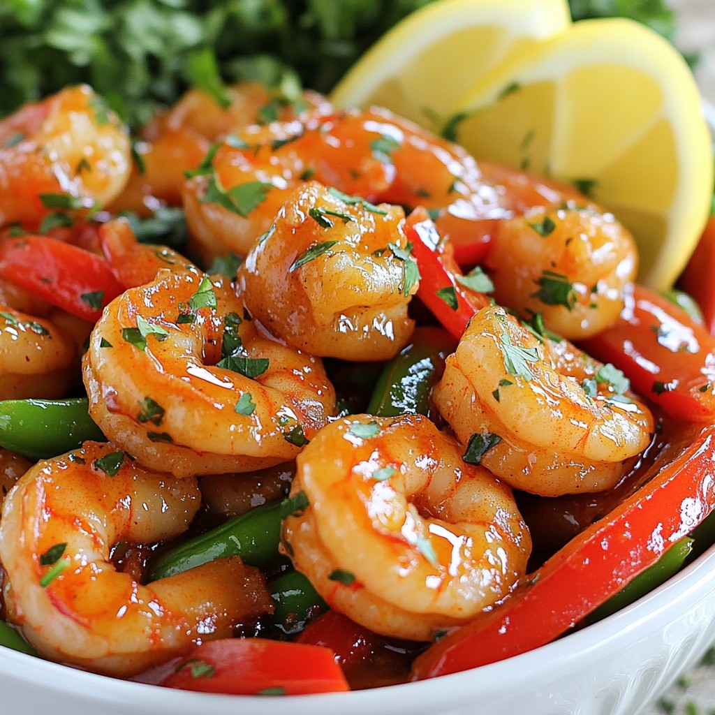 Honey Garlic Shrimp Skillet Flavorful Dinner Idea