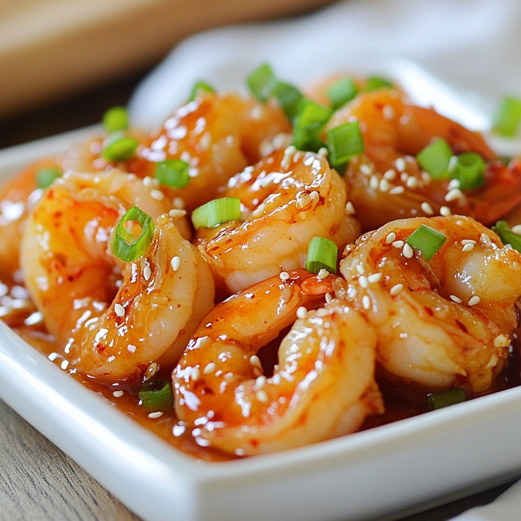 Honey Garlic Sriracha Shrimp Flavorful Dinner Idea