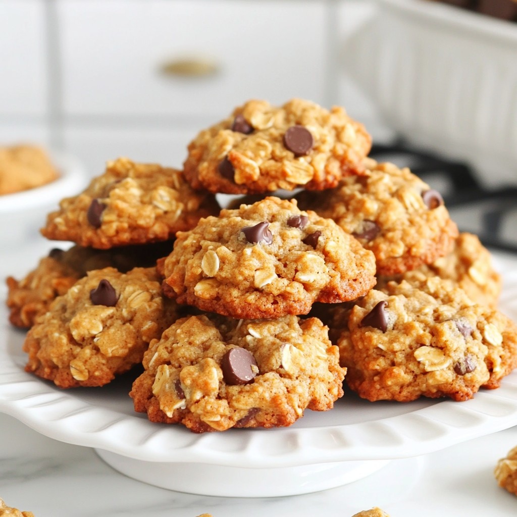 Peanut Butter Banana Oat Cookies Tasty and Easy Recipe