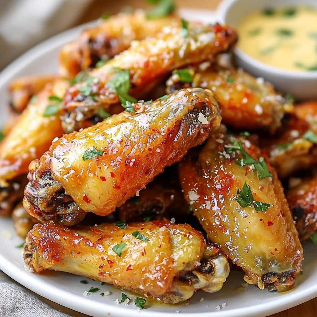 Spicy Garlic Parmesan Wings Bold and Flavorful Recipe