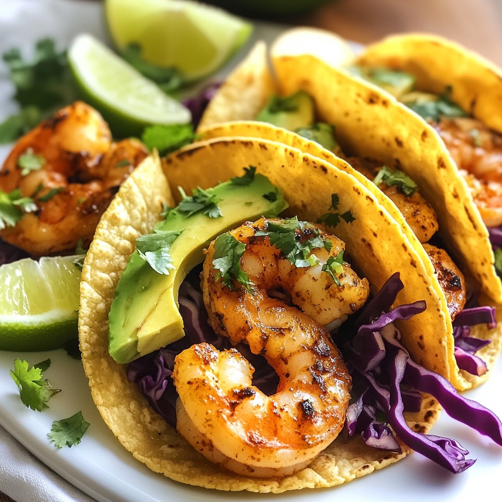 Spicy Garlic Shrimp Tacos Flavorful and Simple Meal